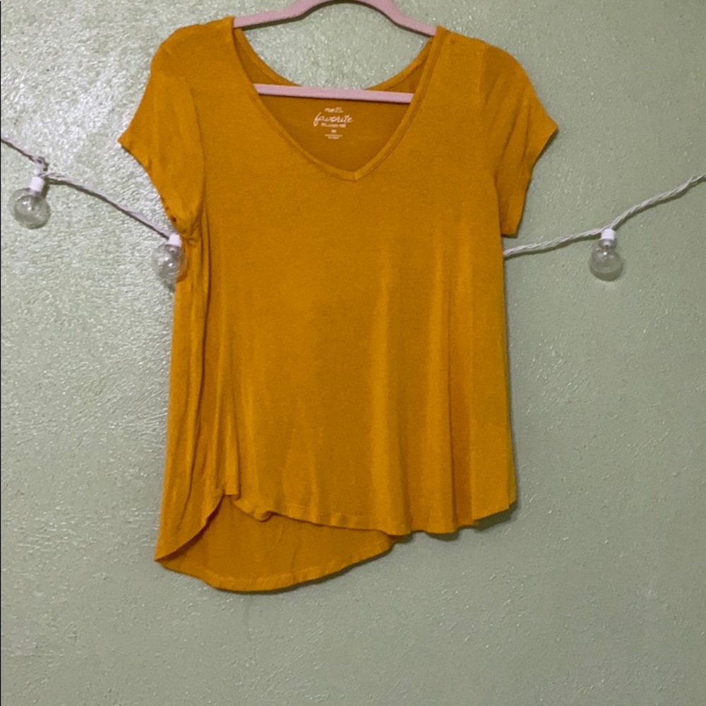 Yellow blouse
